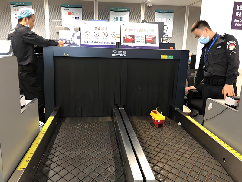 【皮带电动滚筒】安检方面应用