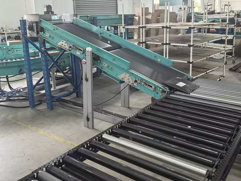 【箱式电动滚筒】快递电商物流应用